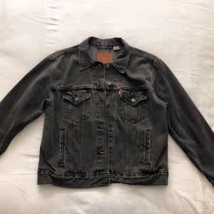 Levi's Grey Jean Trucker Jacket